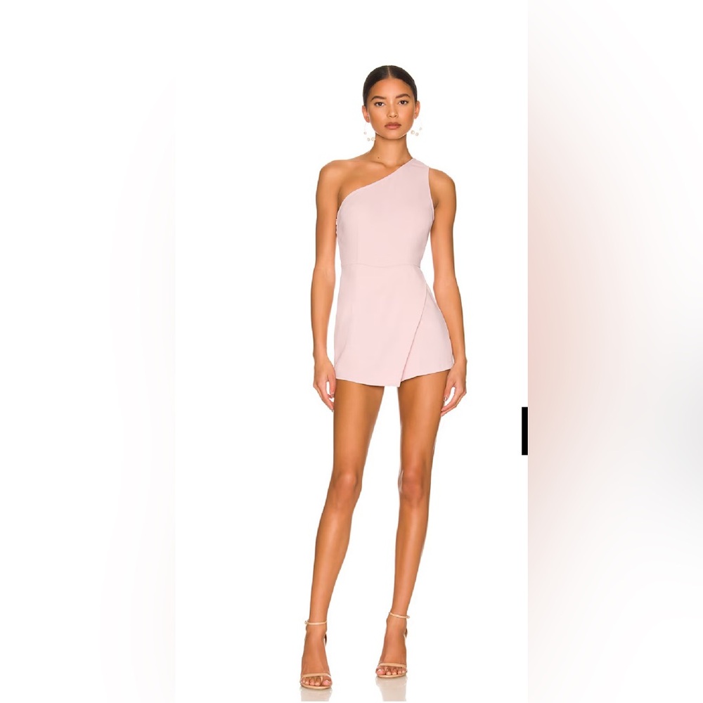 Alexa one shoulder romper